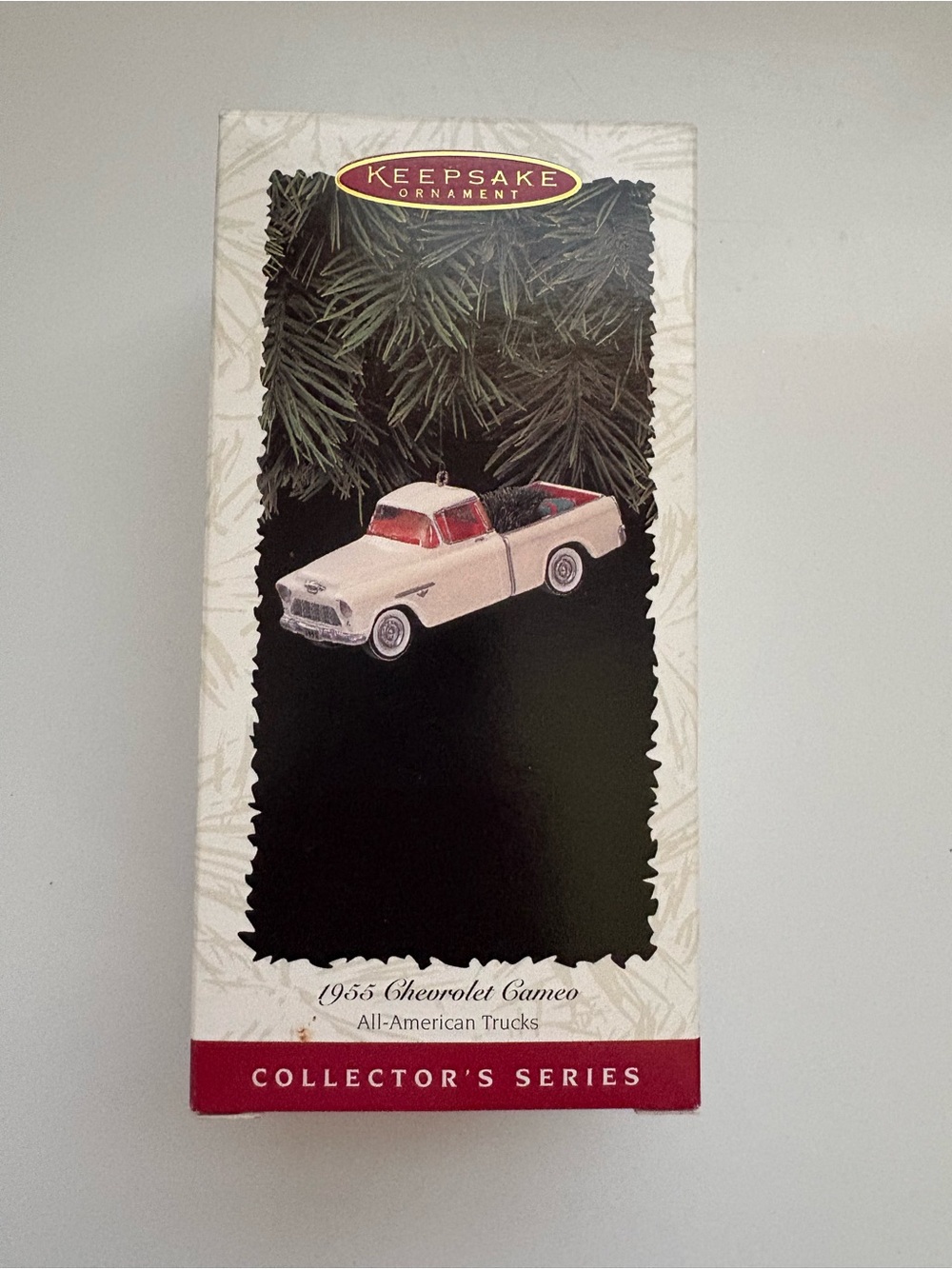 Hallmark Keepsake 1955 Chevrolet Cameo All American Trucks Ornament 1996